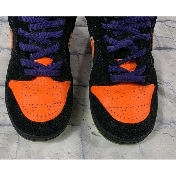 Nike SB Dunk Low Pro Night Of Mischief MENS SIZE 10 Halloween Sneakers - Picture 4 of 9